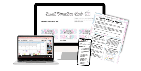 Email Practice Club email marketing membership. :)